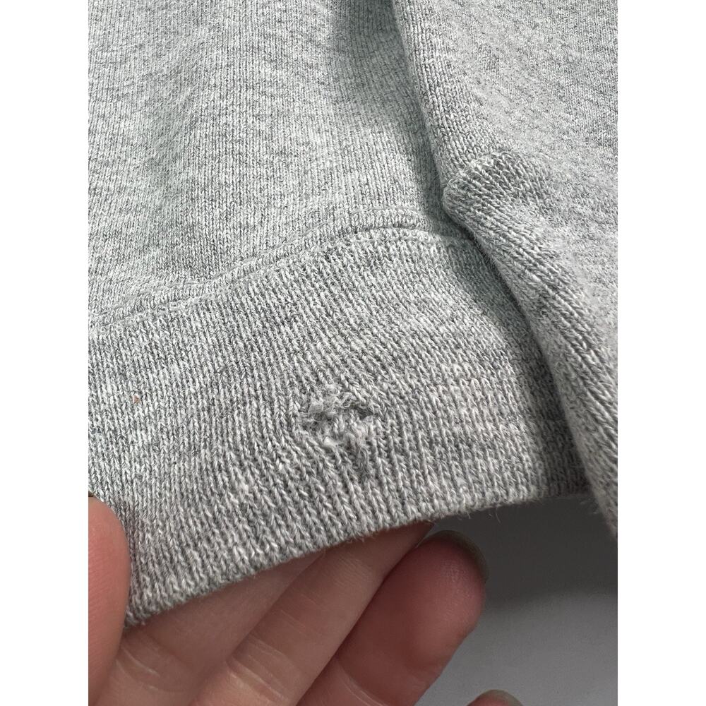 College Of St Scholastica Fruit Of The Loom Sweatshirt Gray Retro Men’s Size XL - Picture 8 of 9